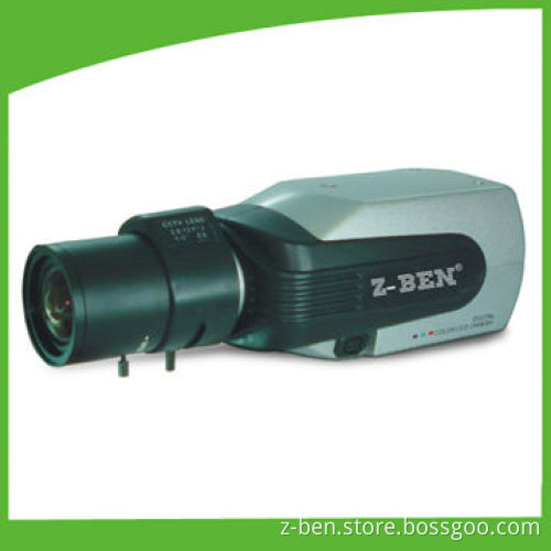 12V DC CCTV Box Camera with Sony/Sharp CCD Image Sensor, DNR Function and 420 to 700TVL Resolution